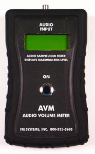 Audio Volume Storage Meter