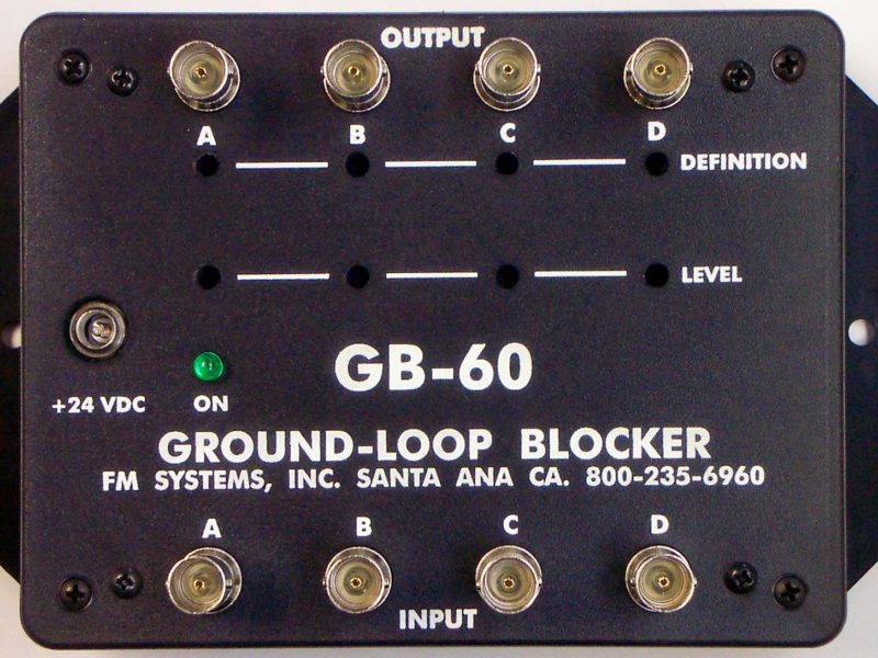 GB-60 GROUND LOOP BLOCKER