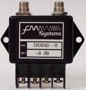 IRD Audio Pad with 8 dB loss