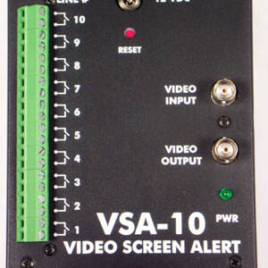 Video Screen Alert Video OSD