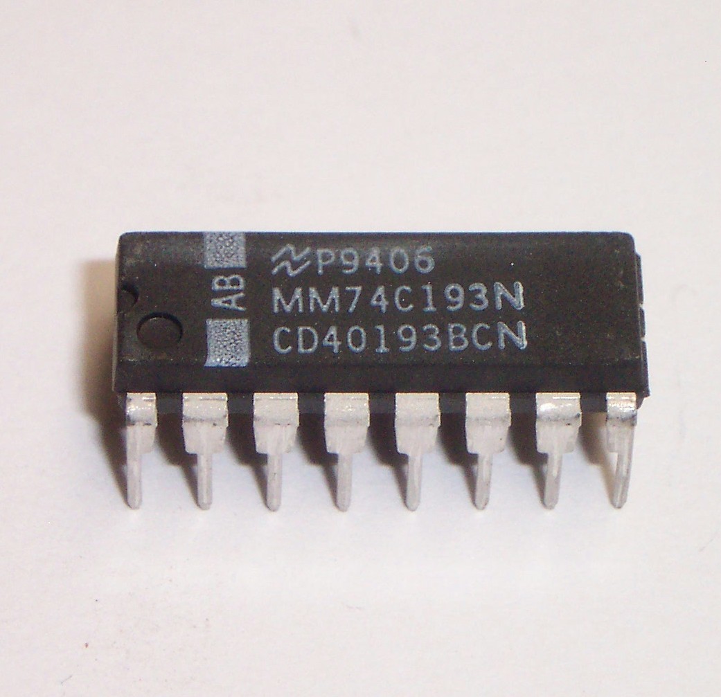 CD40193BCN 16 Pin DIP Syncronous 4 Bit UP/DOWN Counter 89 Pcs @ $2.00 ...